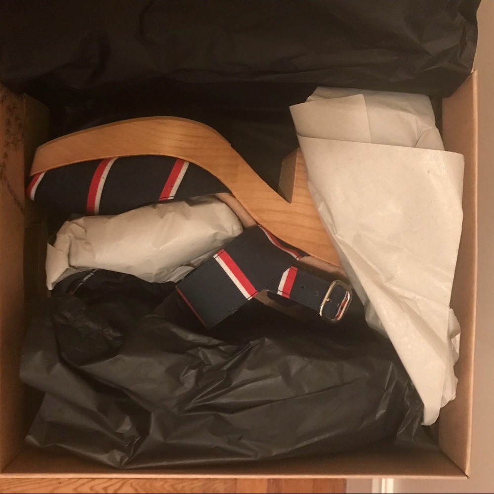NEW $198 Free People Monaco Clogs platform sandals - Picture 4 of 6